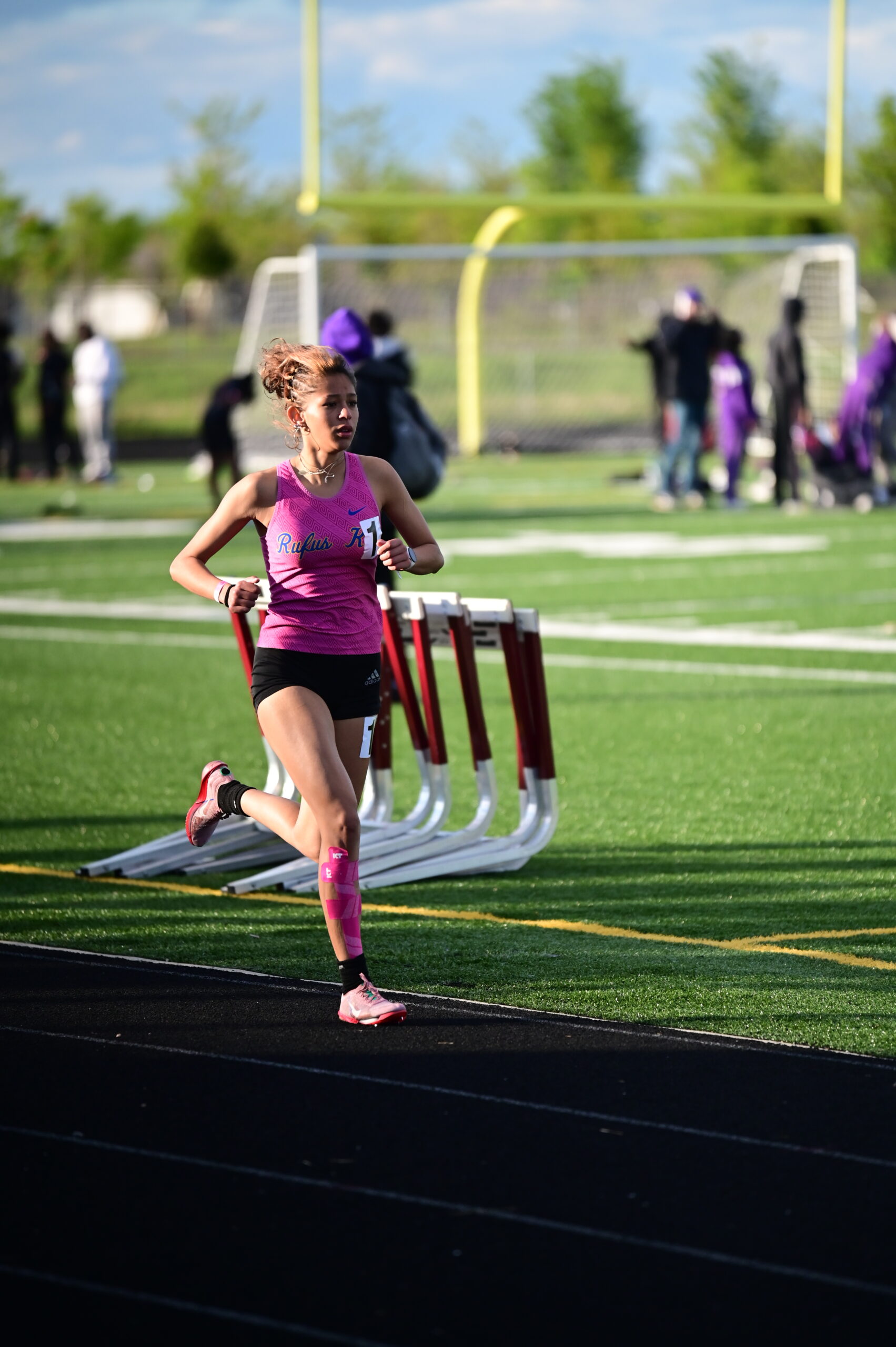 Izabel Romero qualifies for two events at state.