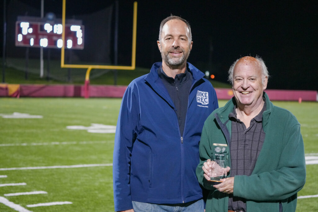 Kevin Fischer and Andrew Rossa at South Stadium