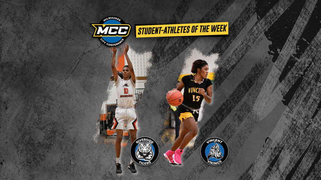 Dejalah Fox (Vincent High School) and Donavan Coleman (Riverside Univ. High School) were named the Milwaukee City Conference Student-Athletes of the Week for the week of Nov. 30 - Dec. 6.