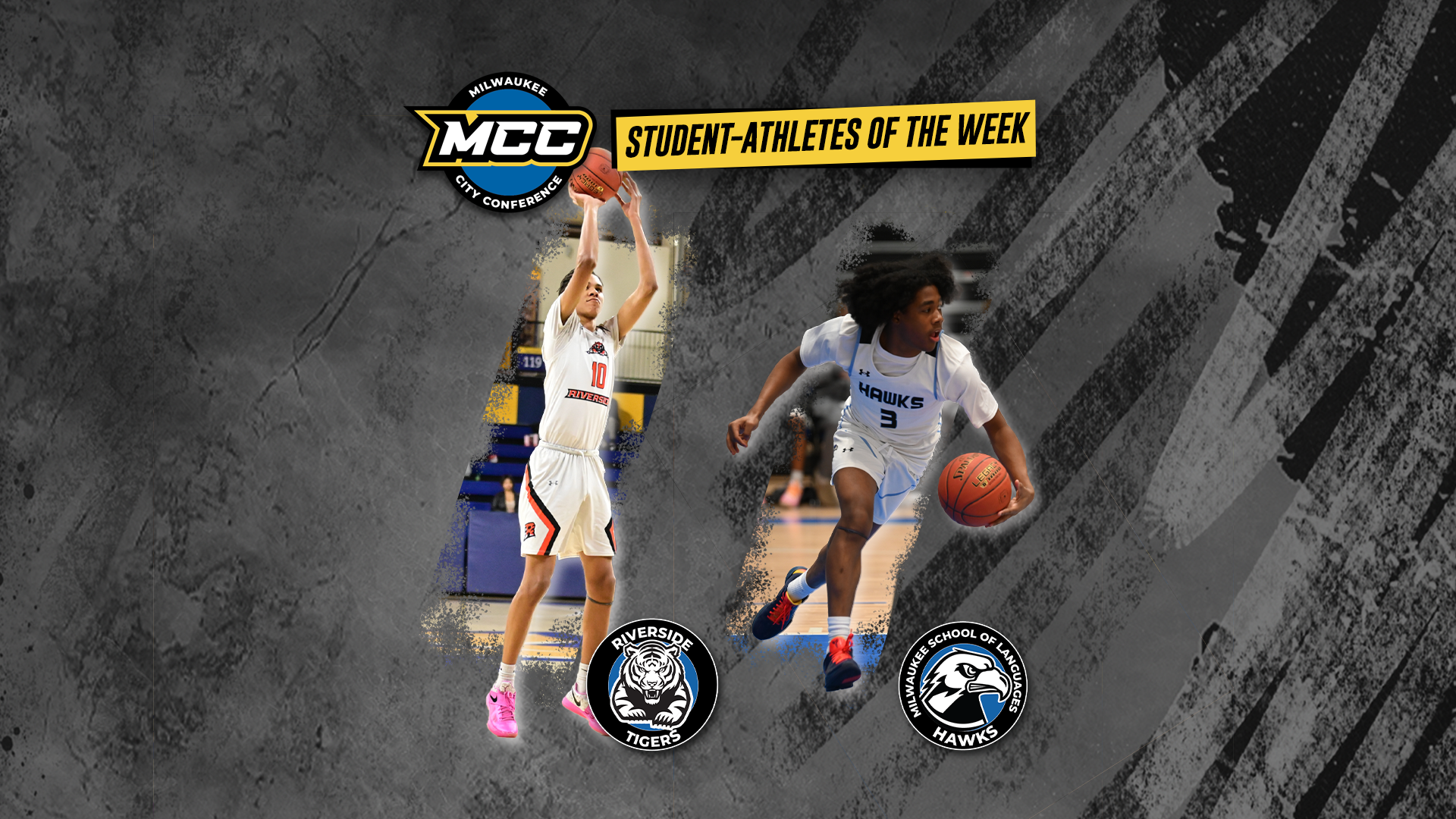 Donavan Coleman (Riverside Univ. High School) and Taylor Williamson (MSL High School) were named the Milwaukee City Conference Student-Athletes of the Week for the week of Feb. 22-28.