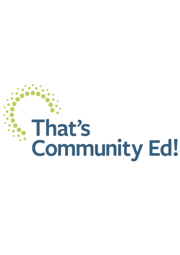 That's Community Ed