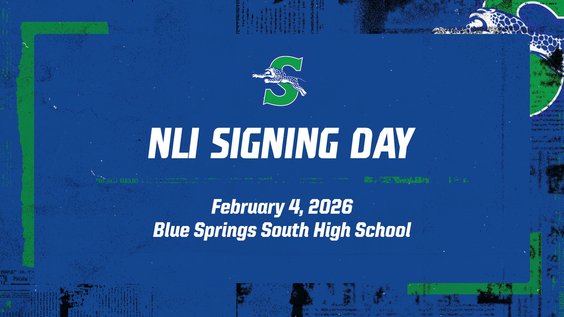 NLI Signing Day February 4, 2026 Blue Springs South High School