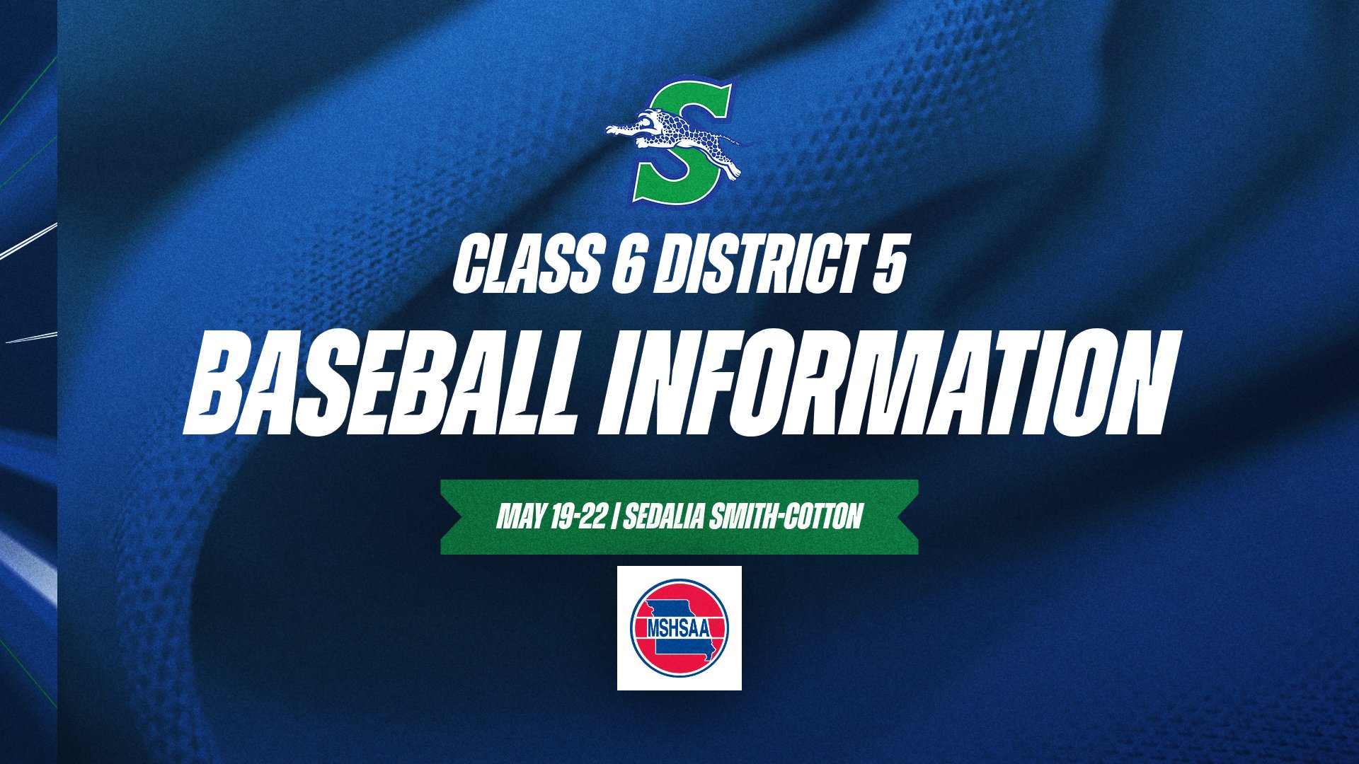 Class 6 District 7 Baseball Information.