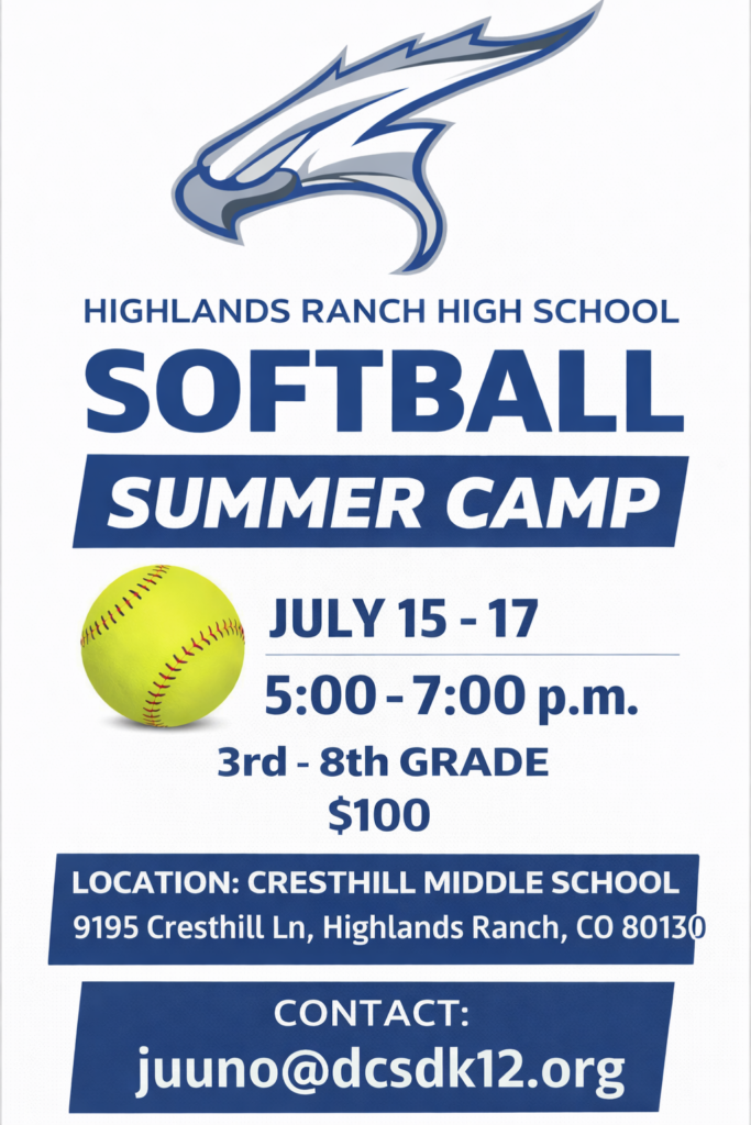 HRHS Softball Summer Youth Softball Camp