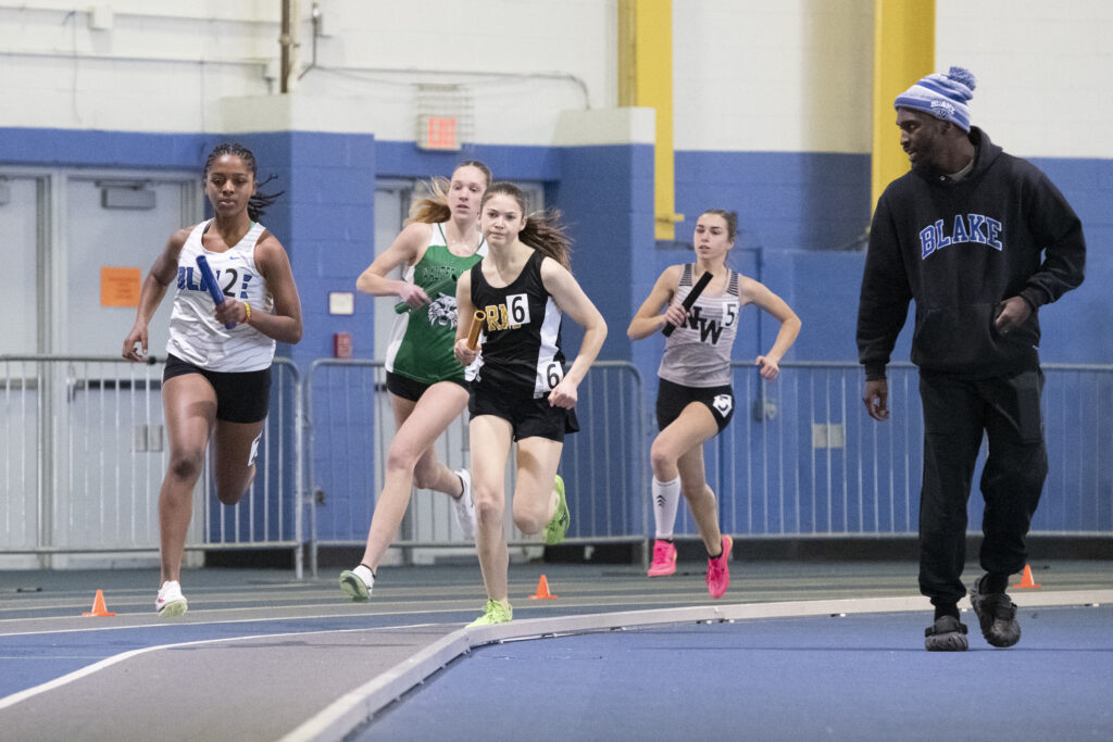 Girls indoor track