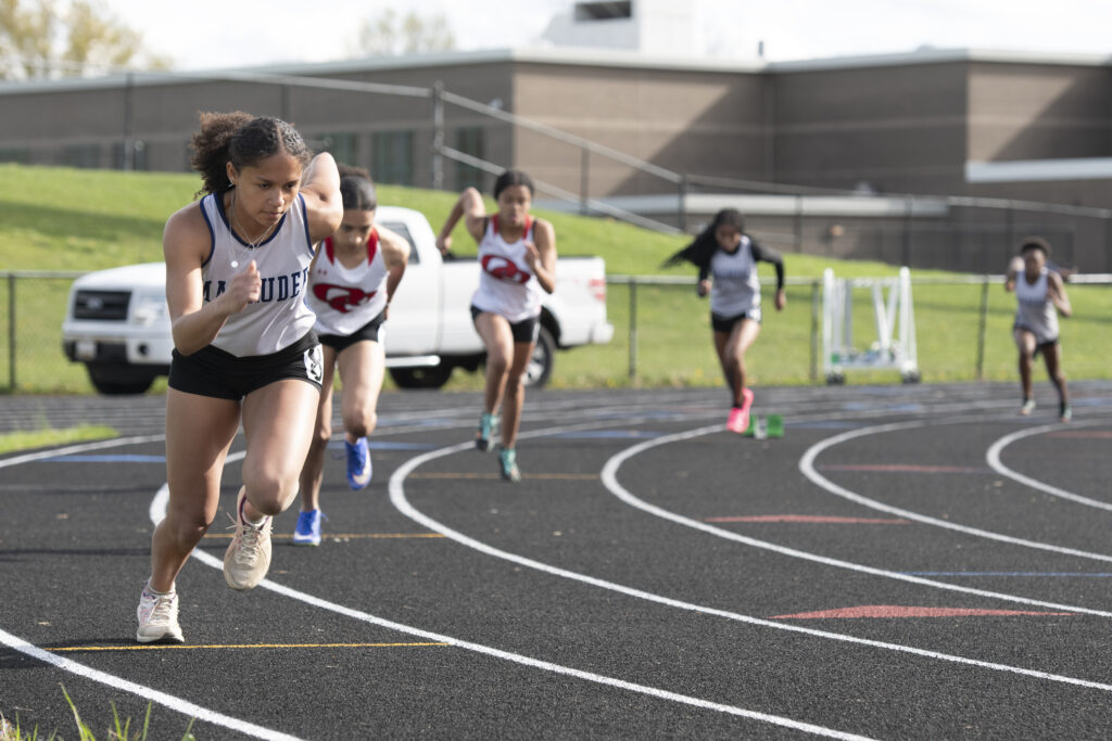 Girls track and field