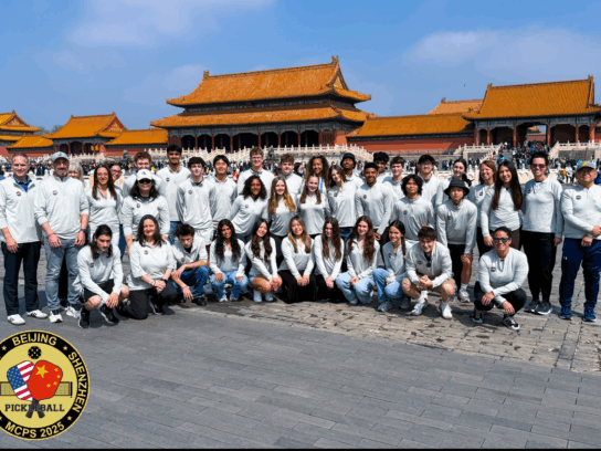 MCPS Students in China