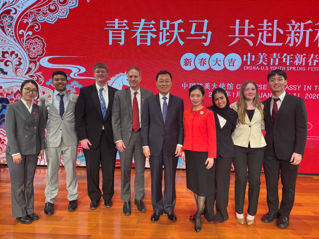 US-China Youth Spring Festival Gala at the Chinese Embassy