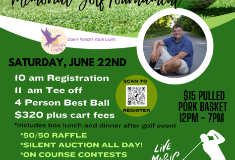 Aidan Hegge Memorial Golf Tournament, Saturday June 22, 2024 flyer