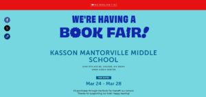 KMMS Bookfair, March 24-28