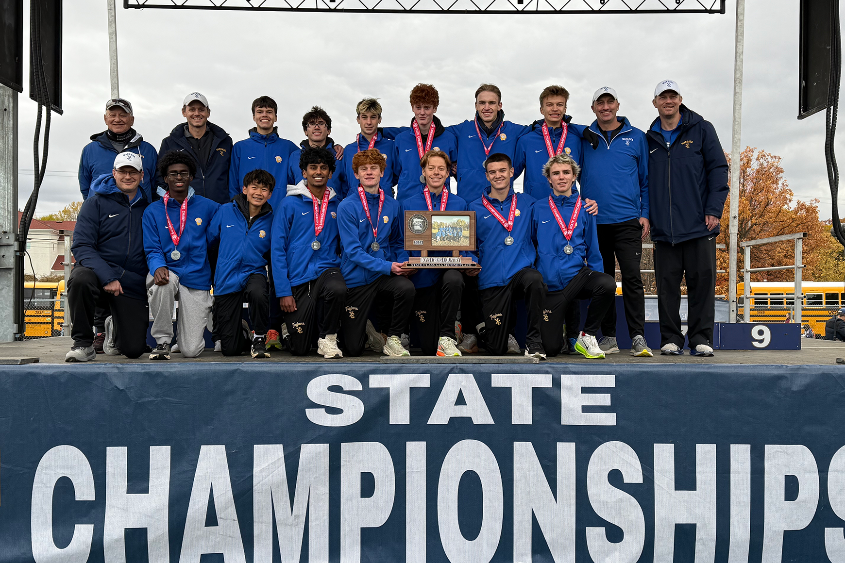 Boys Cross Country State Runner Up