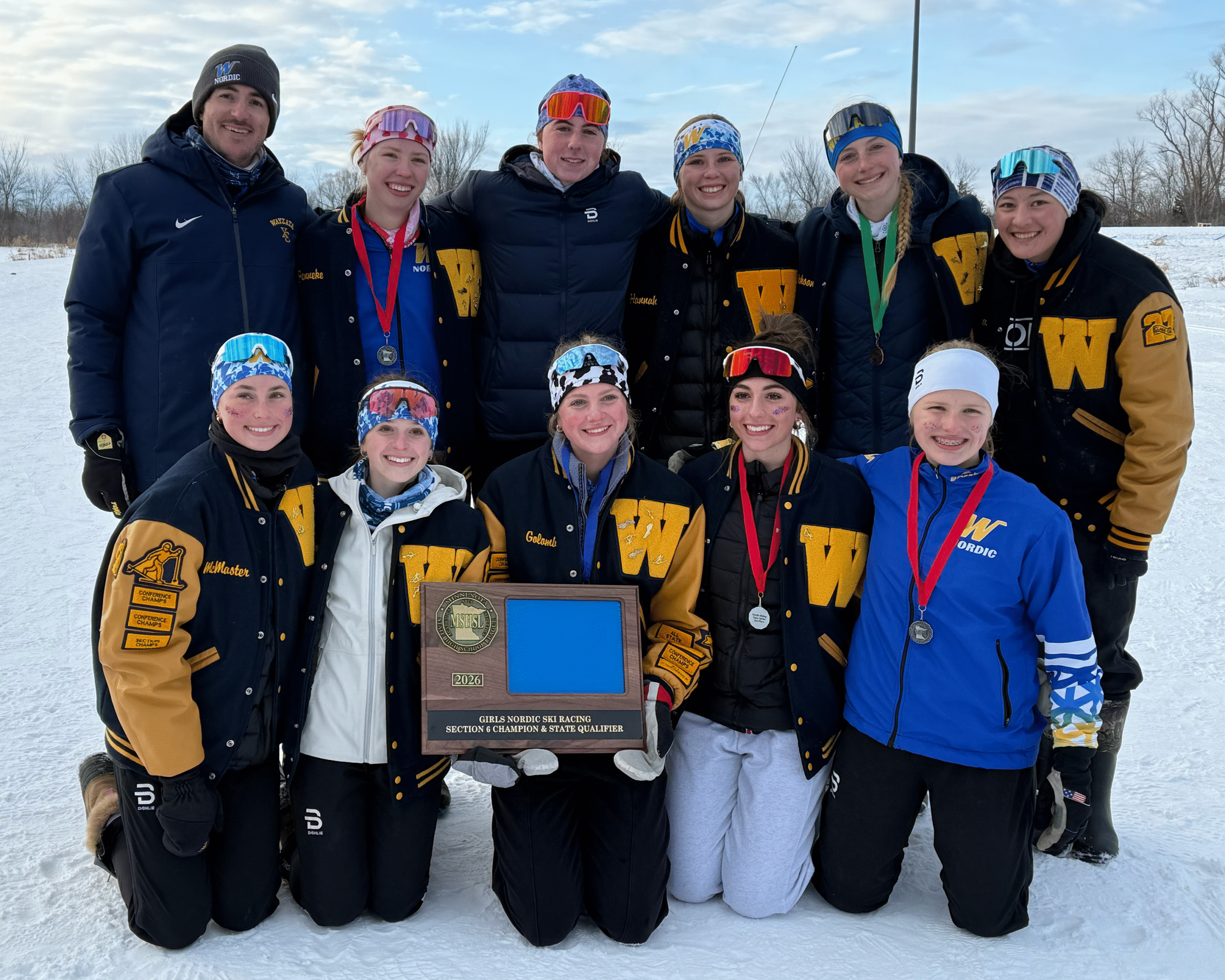 Girls Nordic Ski Section Champions