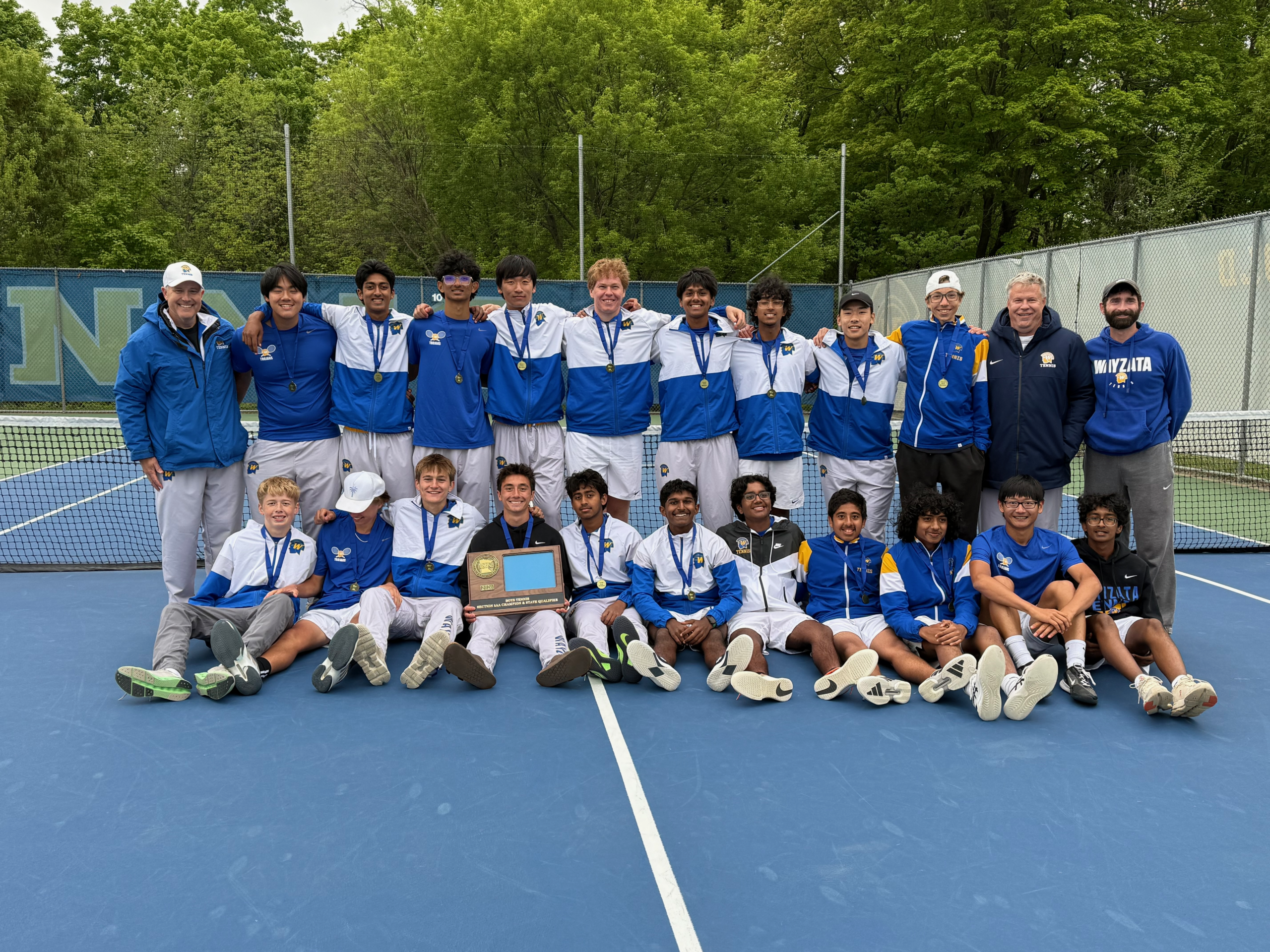 2026 Boys Tennis Section Champs
