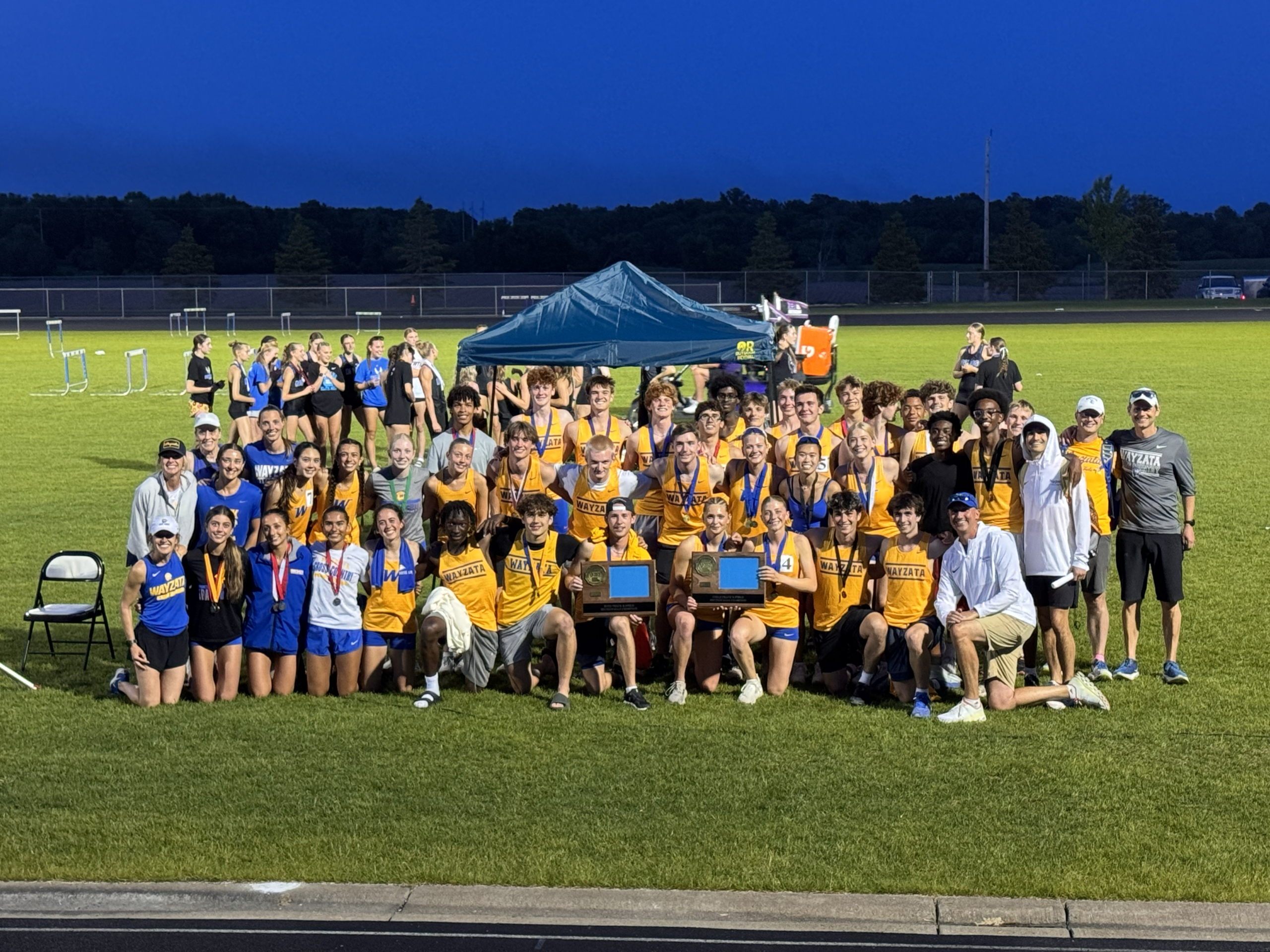 Boys and Girls Section Champions Track and Field
