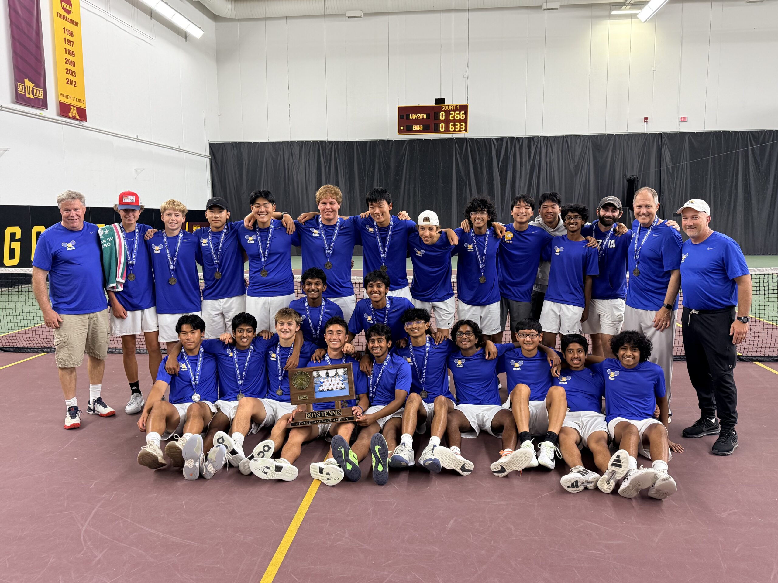 2026 Boys Tennis State Champions