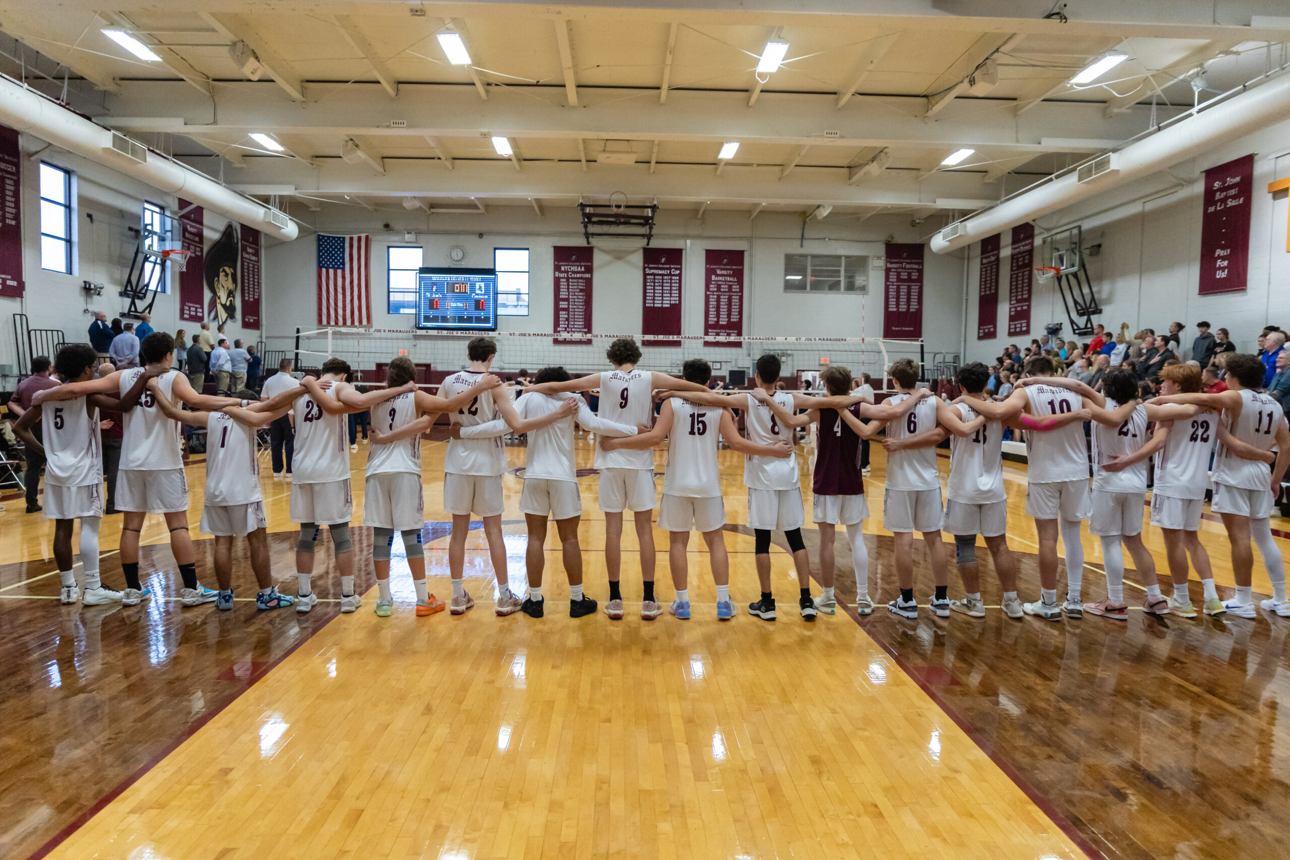 Volleyball Team Pregame