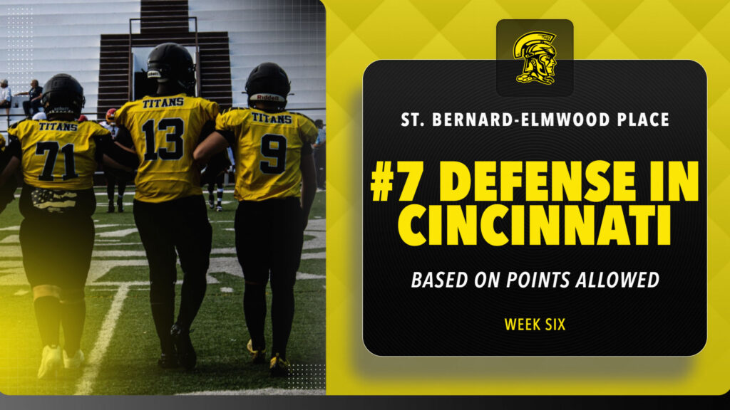 "St. Bernard-Elmwood Place, #7 Defense in Cincinnati"