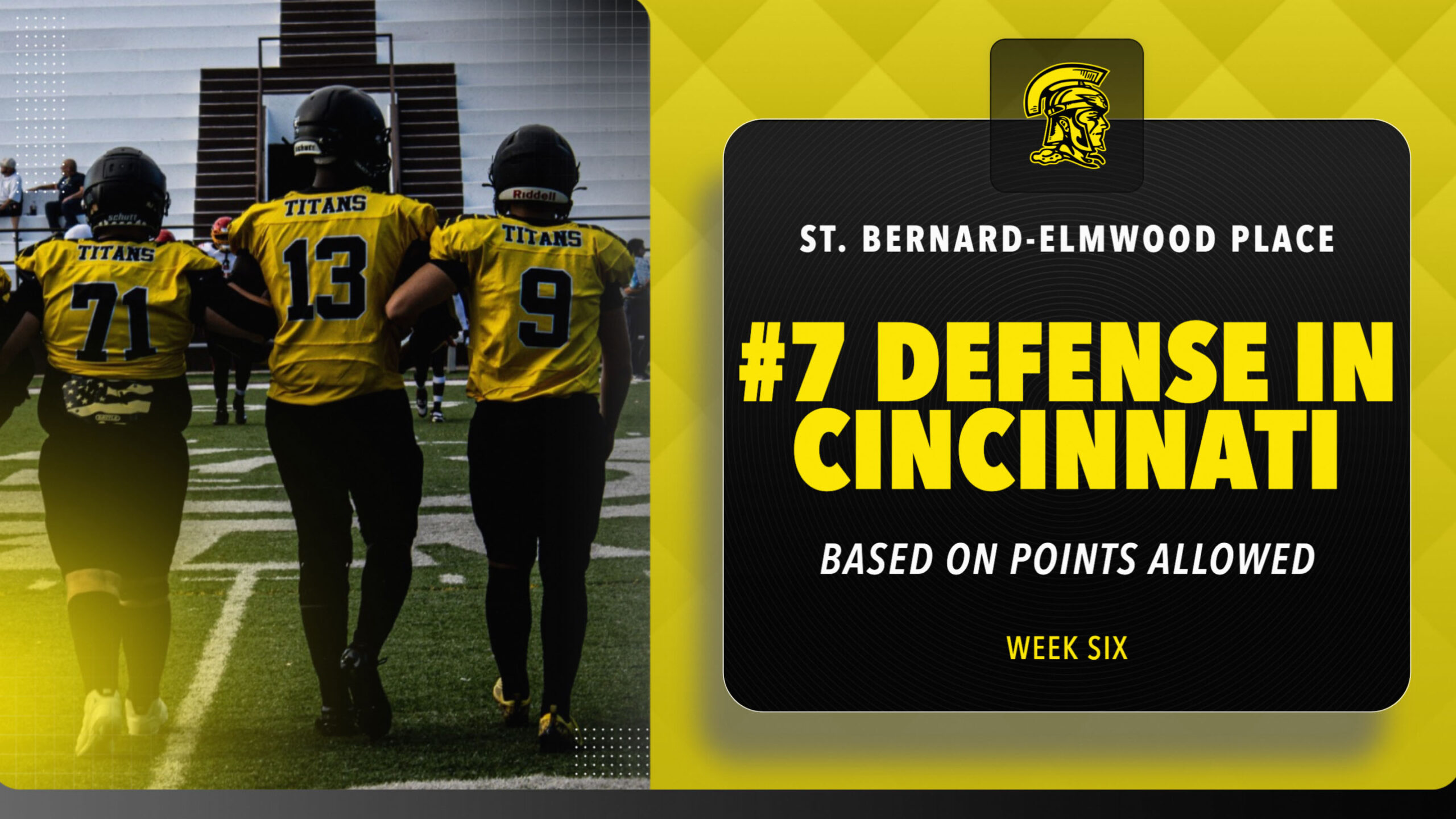 "St. Bernard-Elmwood Place, #7 Defense in Cincinnati"