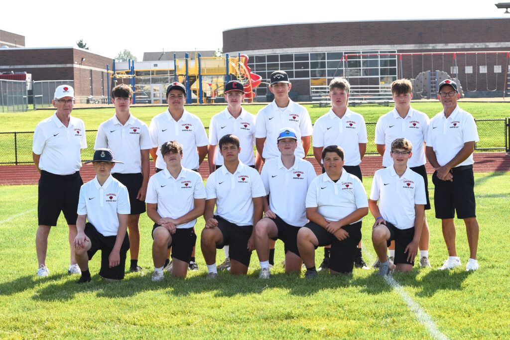 The boys' golf team 2025.