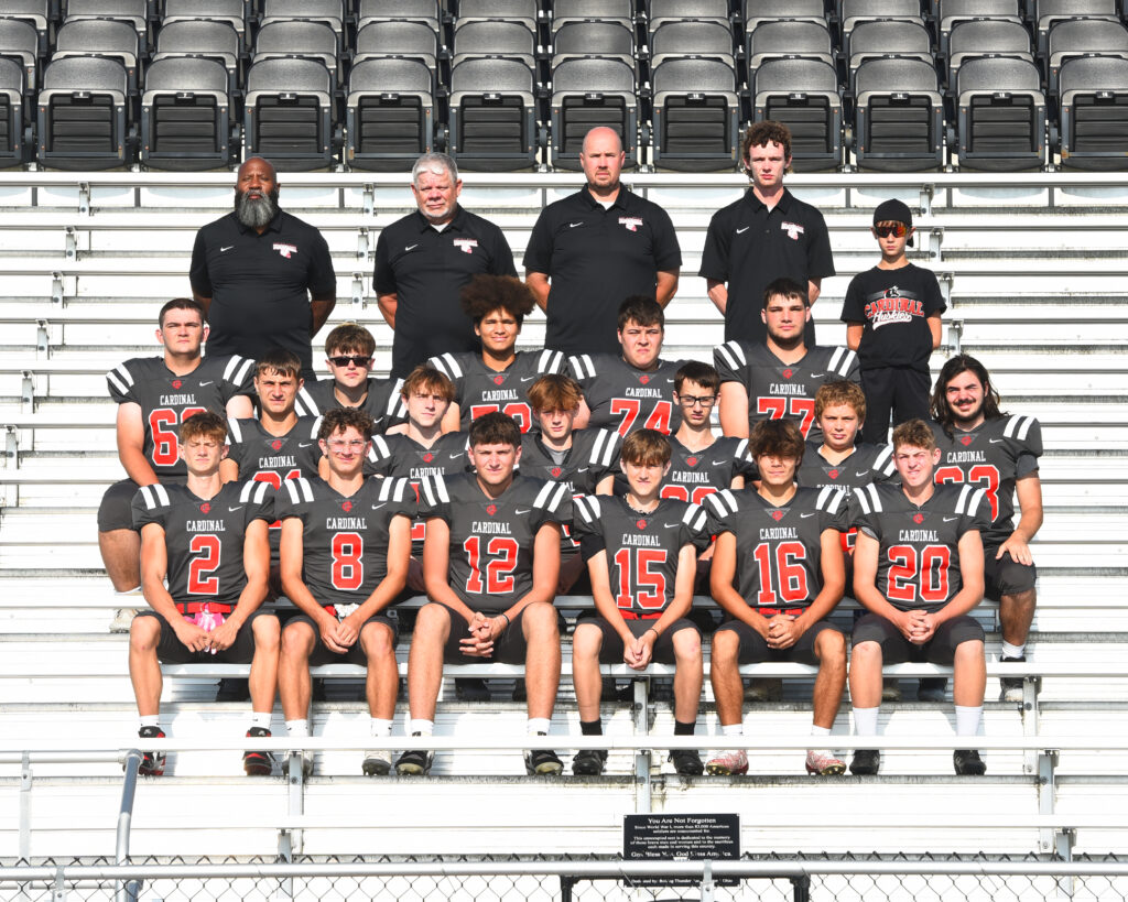 The varsity football team 2025.