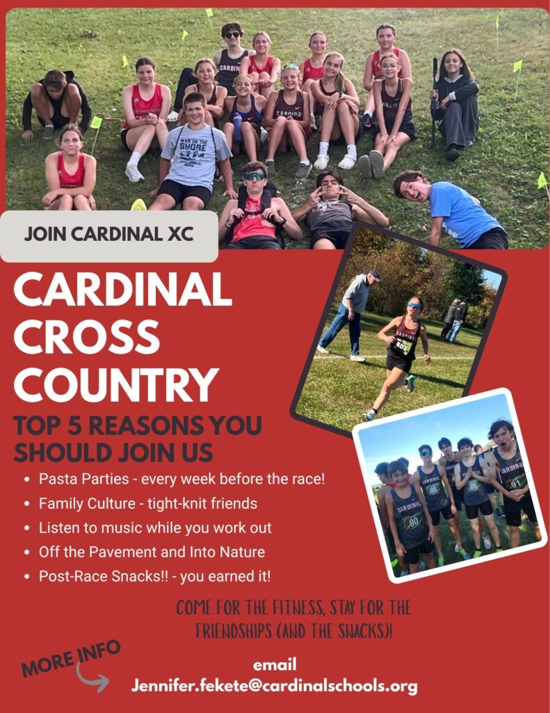 Summer 2026 Open Runs for Cross Country.