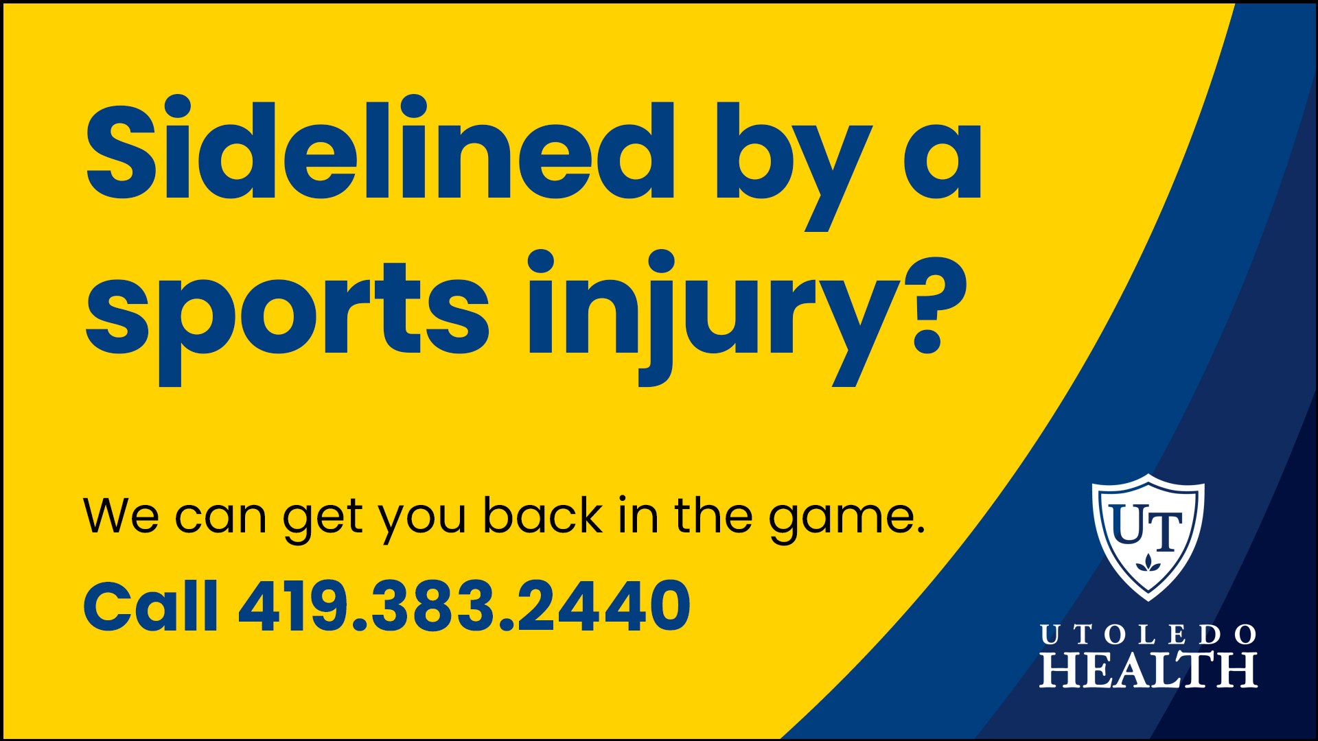 UToledo Health-Sports Medicine SOAR Ad
