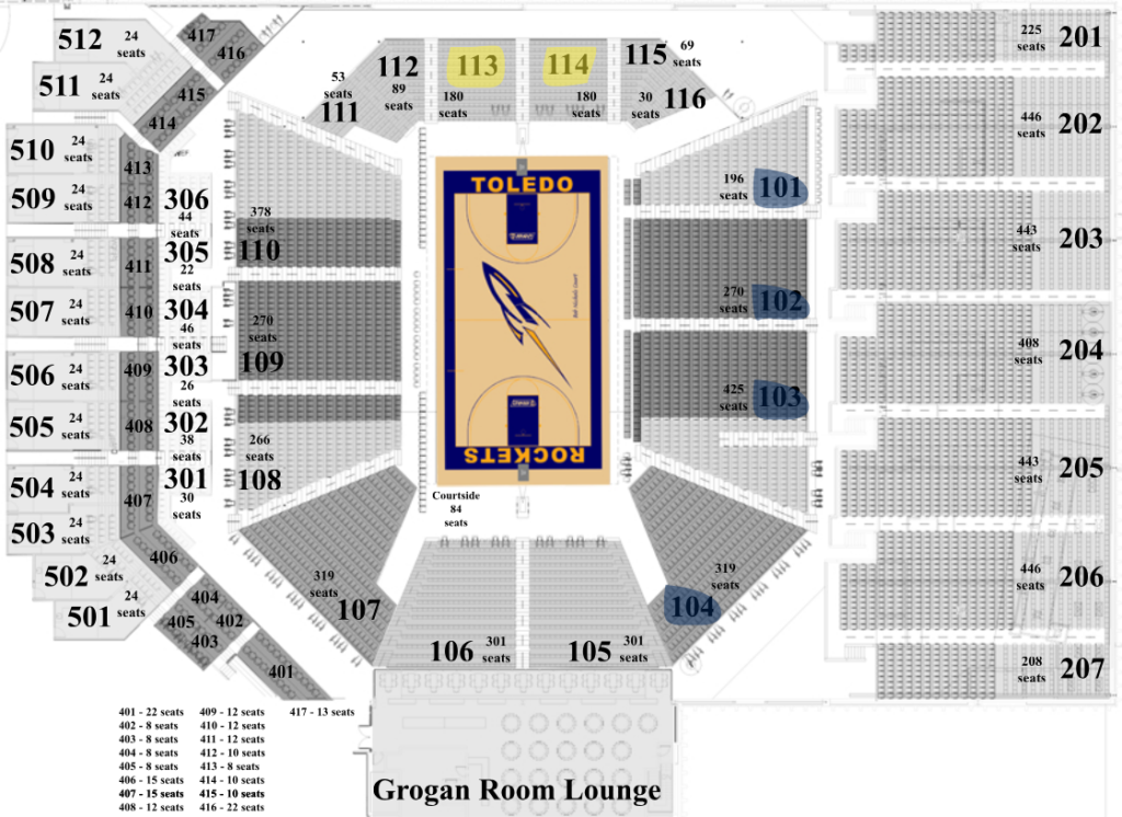 UT Savage Seating Chart