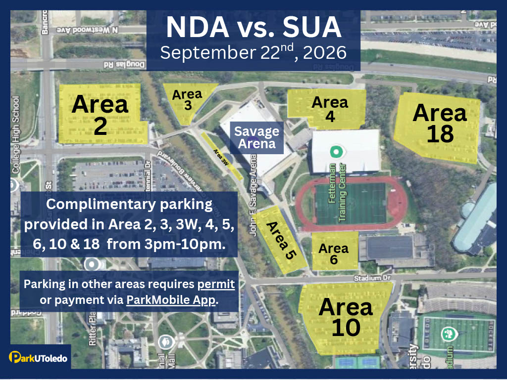 Parking Map UT 2026