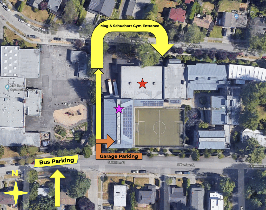 Bush Parking Map