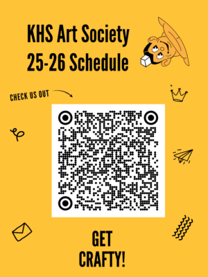Art Society Schedule