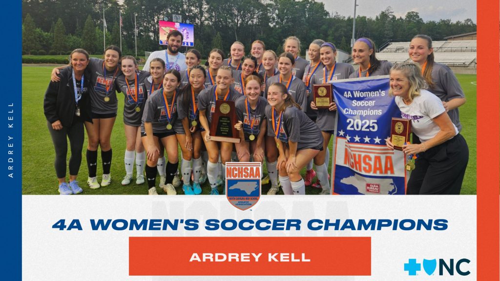 4A Ardrey Kell defeated Ashley 2-1 winning the 2025 4A NCHSAA Girls Soccer Championship. 