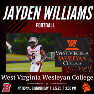 Jayden Williams Football West Viriginia Wesleyan 