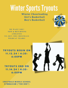 winter tryouts 