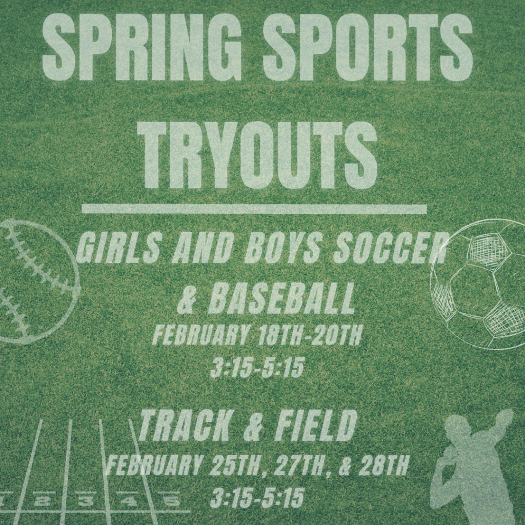 Spring Tryout Dates