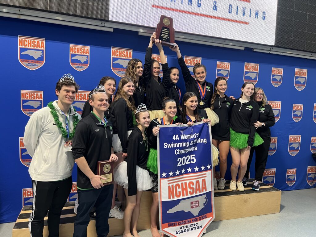 Myers Park Girls Swimming Coaches & Swimmers