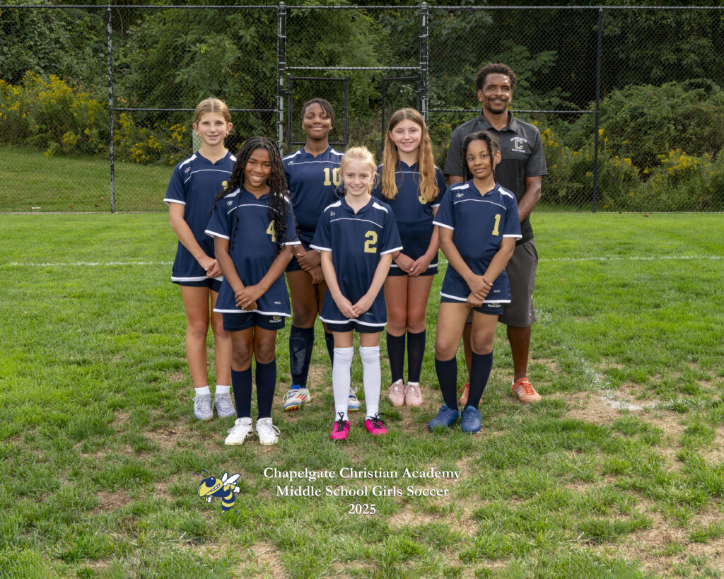 Middle School Girls Soccer Team Picture