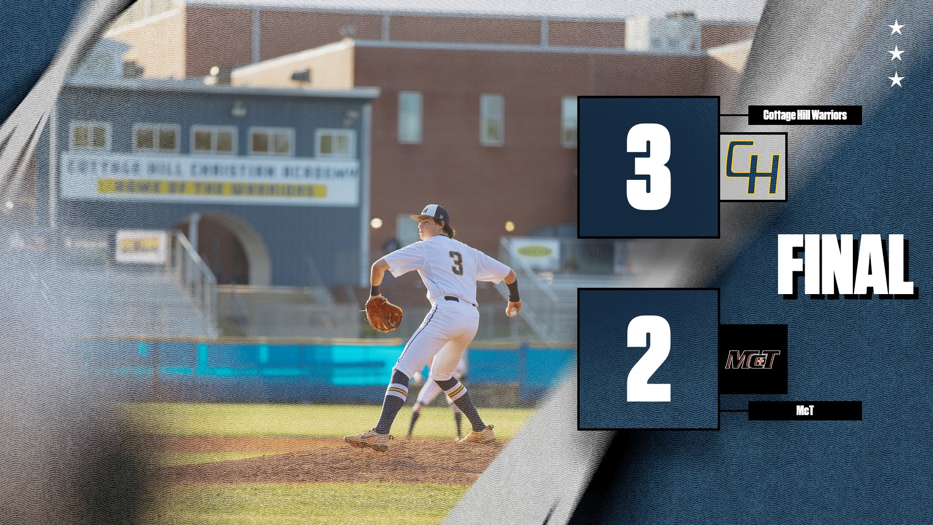 3-2 Warrior Baseball Win