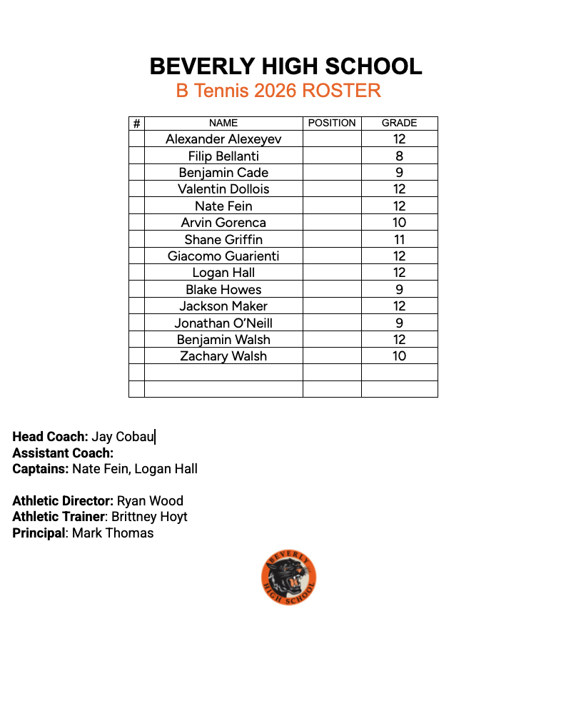 Roster