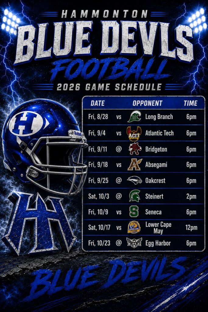 Football Schedule 2026