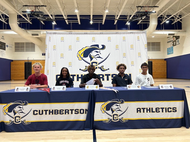 Cuthbertson Track Signing Day