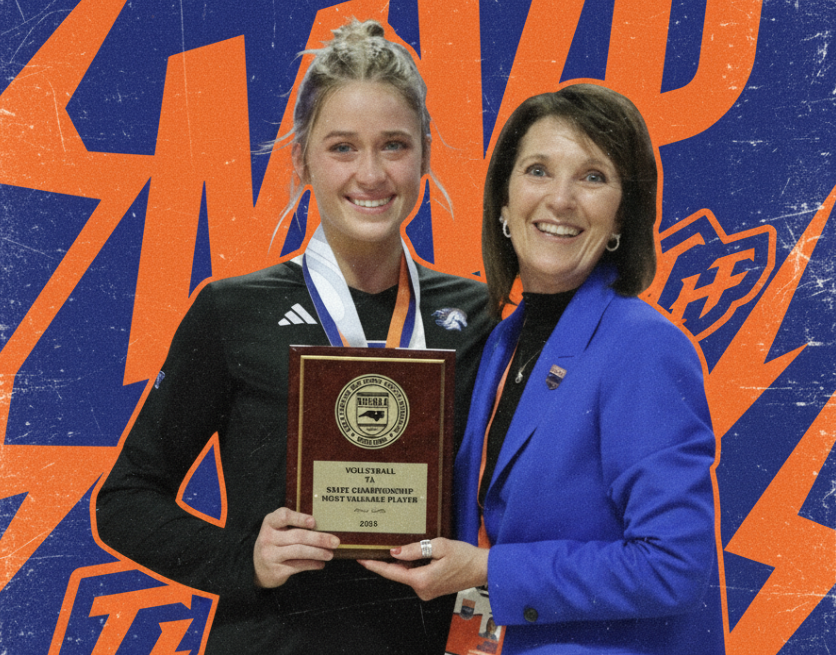 Jillian Young MVP Marvin Ridge volleyball