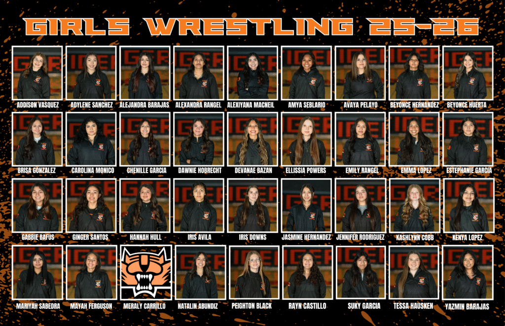 25-26 Girls Wrestling Team