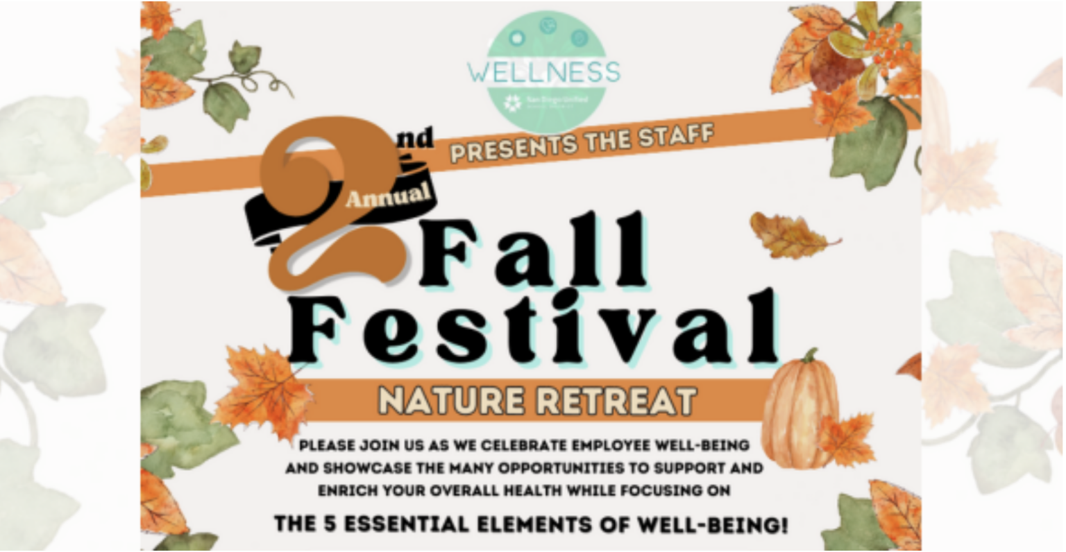2nd Annual Fall Festival San Diego Unified Physical Education and