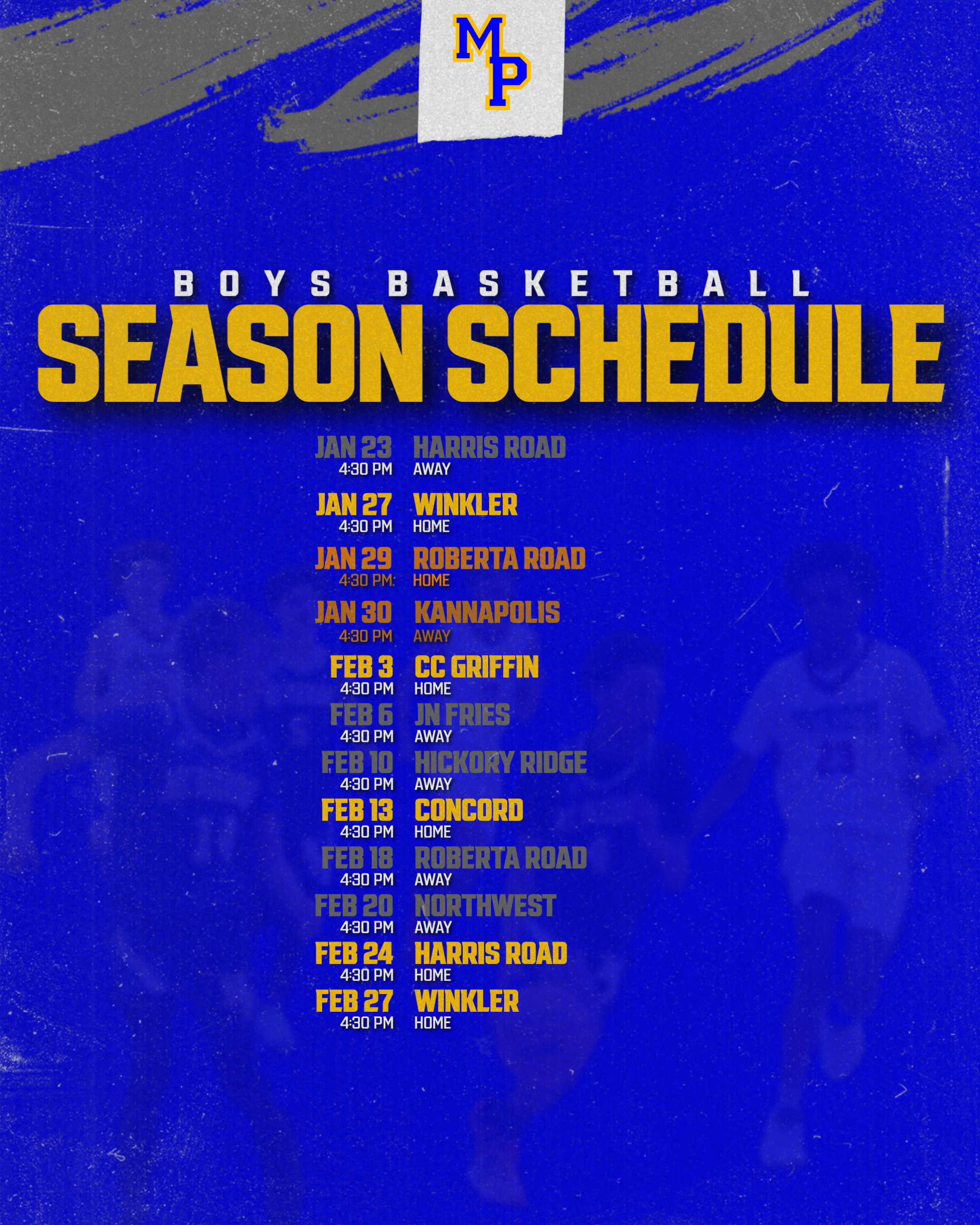 BKB Schedule