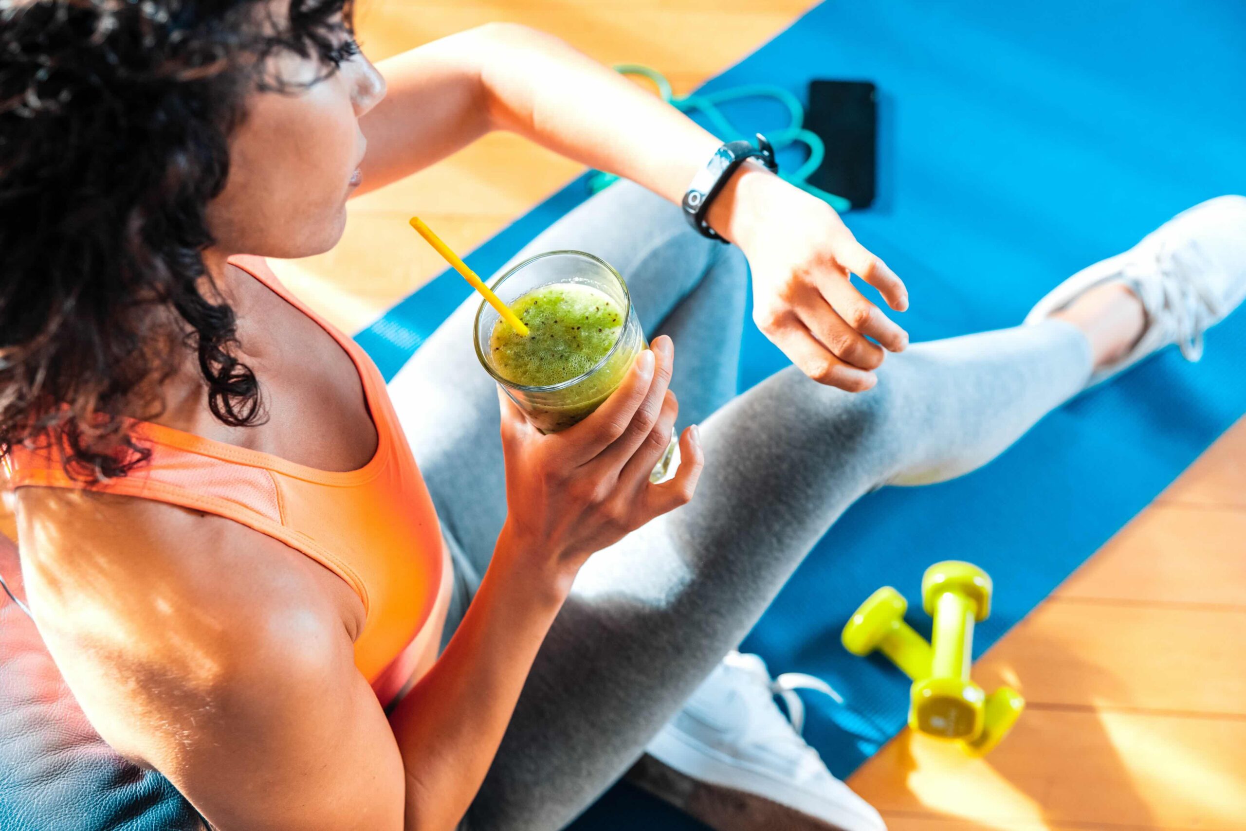 Sporty woman