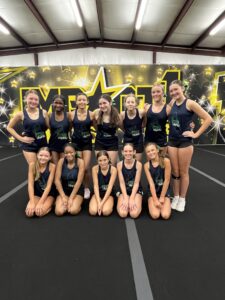 Cheer Team at Impact Stunt camp