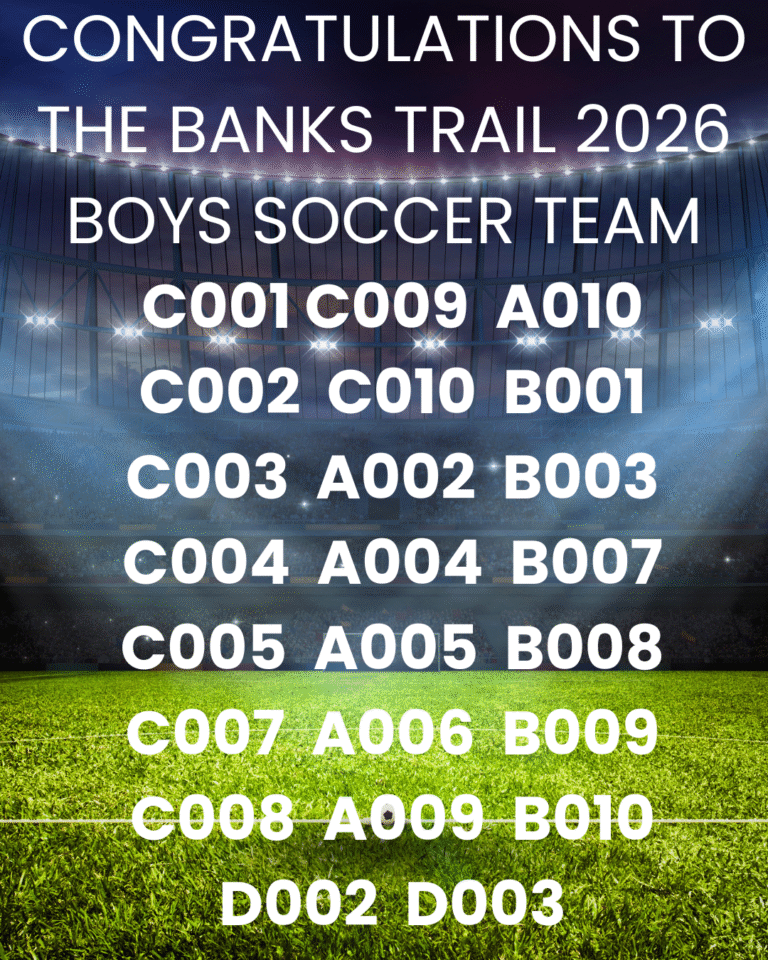 soccer team numbers. information provided