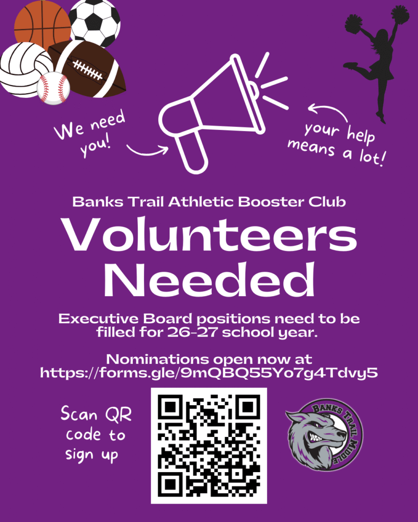Booster Club Volunteers Needed