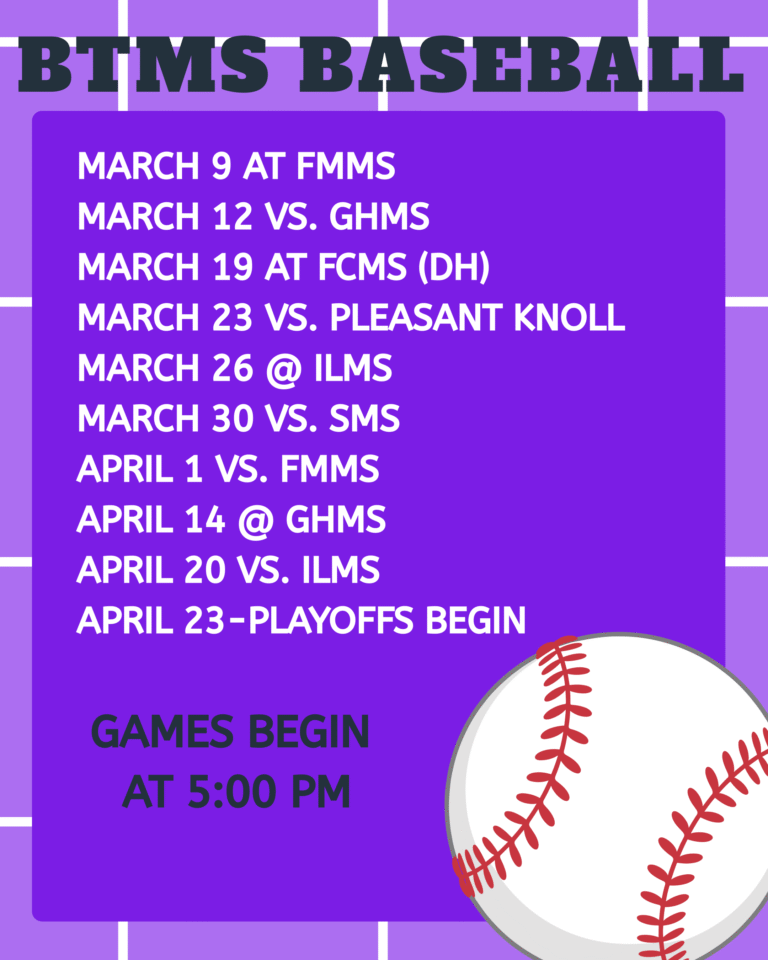 baseball schedule