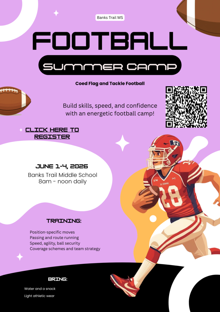football camp flyer